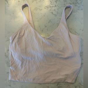 Lululemon align tank - light pink - size small! Great condition, worn once!
